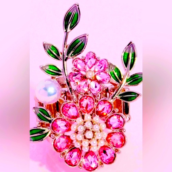 Paparazzi Jewelry - 🌸🌸 SET❗️PAPARAZZI “BOTANICAL BUNCH” NECKLACE & “BUDDING BLING” RING❗️🌸🌸